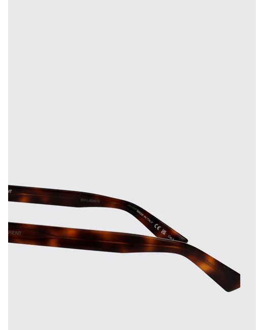 Saint Laurent Black Cat-Eye Square Sunglasses for men