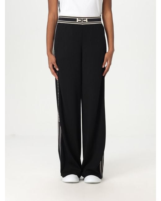 Elisabetta Franchi Black Hose Damen