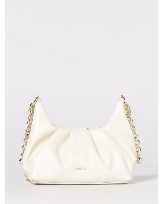 Furla Natural Delia Leather Bag