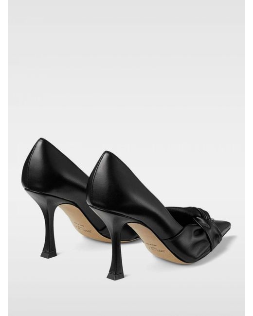 Jimmy Choo Black Pumps Hedera In Nappa Leather With Knot