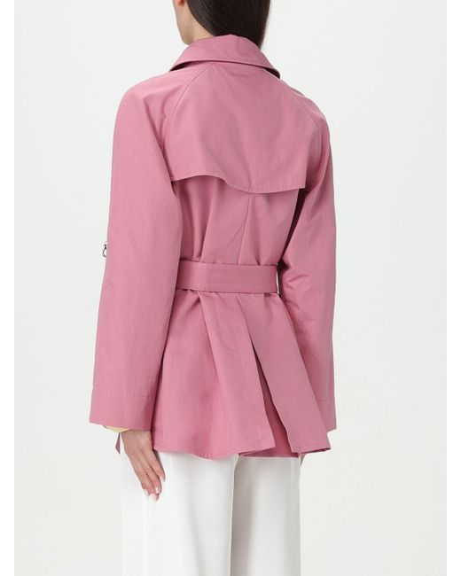 Fay Pink Trench Coat