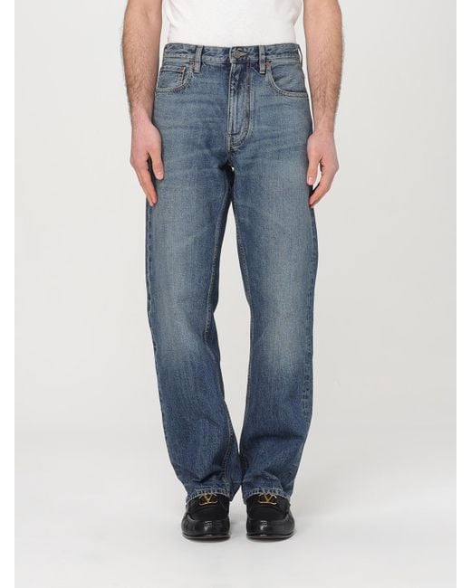 Jeans Hombre Valentino de hombre de color Blue