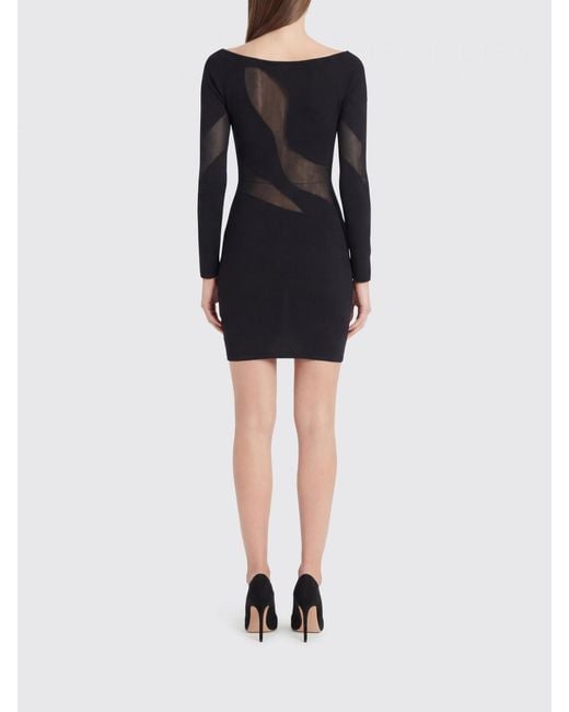 FEDERICA TOSI Black Jersey Mini Dress
