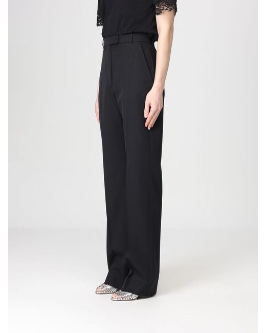 McQueen Black Classic Cotton Trousers