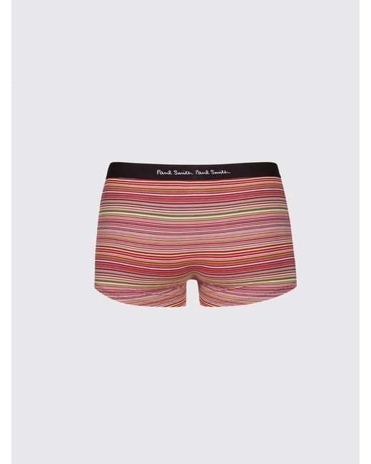 Paul Smith Black Set Of 5 Striped Cotton Boxers for men