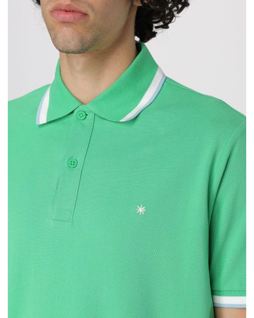 Polo Manuel Ritz pour homme en coloris Green