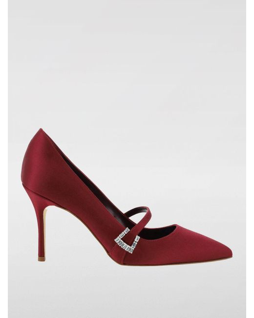 Chaussures Manolo Blahnik en coloris Red