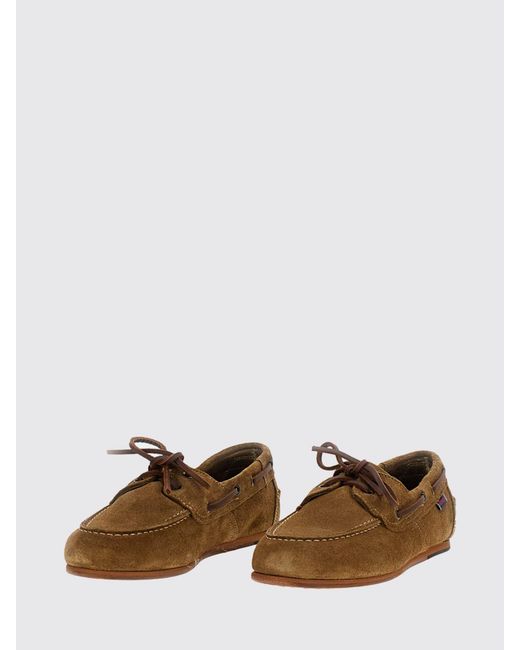 Sebago Brown Suede Owen Boat Loafers