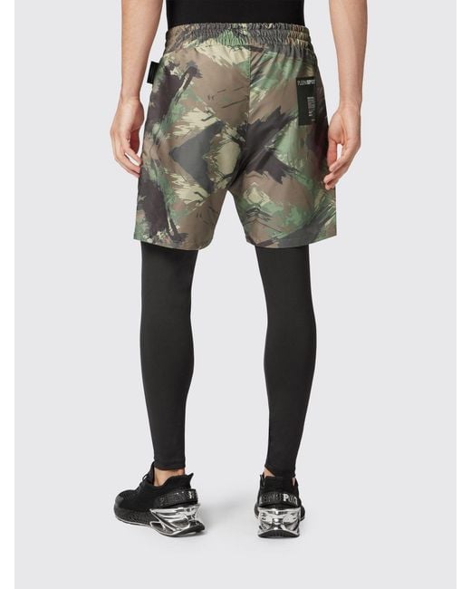 Philipp Plein Green Pants for men