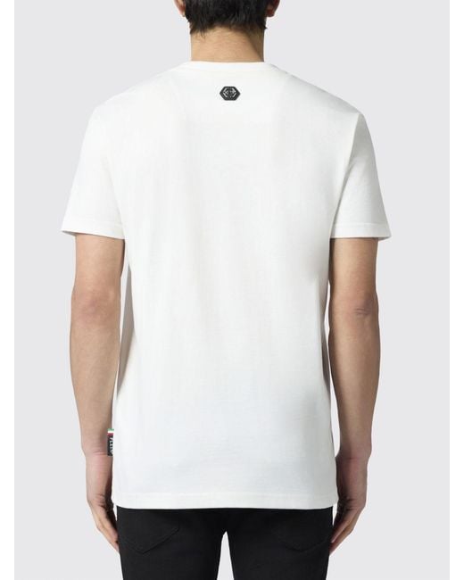 Philipp Plein White T-Shirt for men