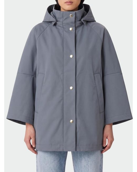 Moorer Gray Technical Fabric Jacket