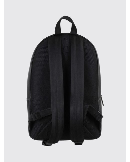 Boss Black Ray Grained Synthetic Leather Backpack for men