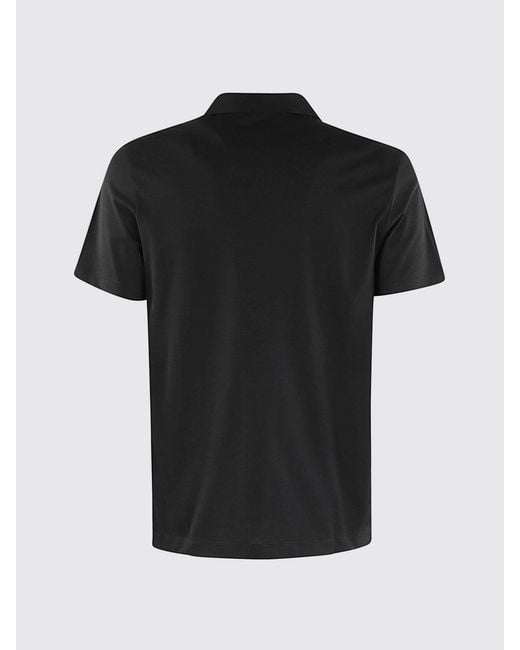Dondup Black Cotton Polo Shirt for men
