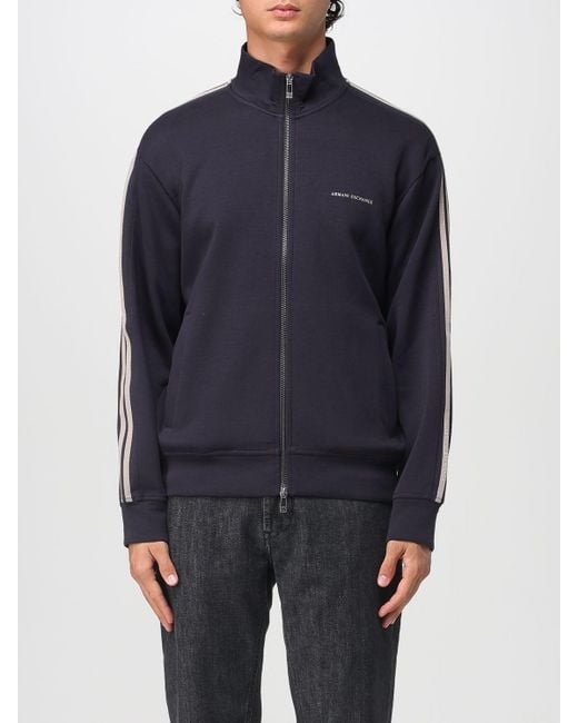 ARMANI EXCHANGE Blue Sweatshirt for men
