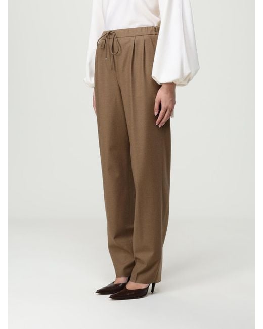 Max Mara Natural Trousers