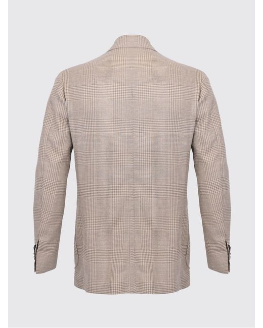 Sartorio Napoli Gray Jacket for men
