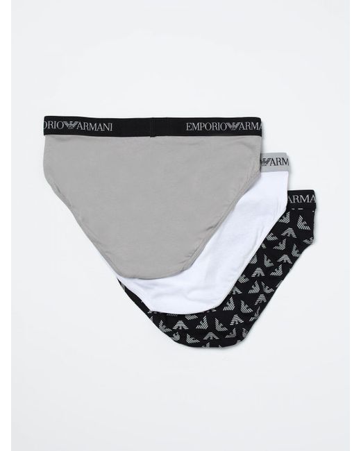 Emporio Armani Black Underwear for men