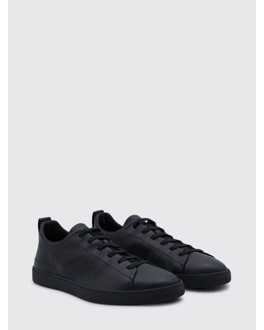 Church's Black Leather Sneakers for men