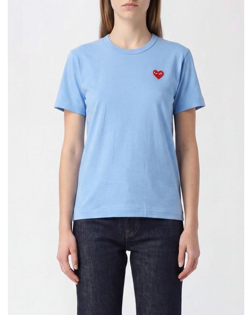 COMME DES GARÇONS PLAY Blue Comme Des Gar&Ccedil	Ons Play T-Shirt
