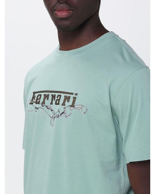 Ferrari Green T-Shirt for men