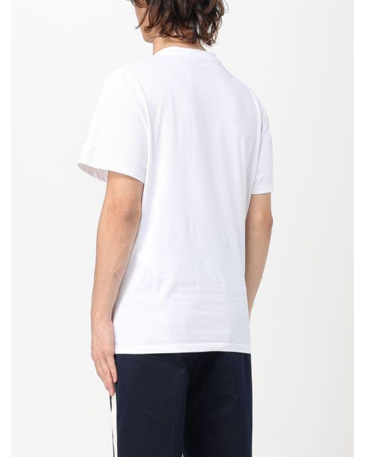 Alexander McQueen T-Shirt aus Baumwoll-Jersey mit Logoprint in White für Herren