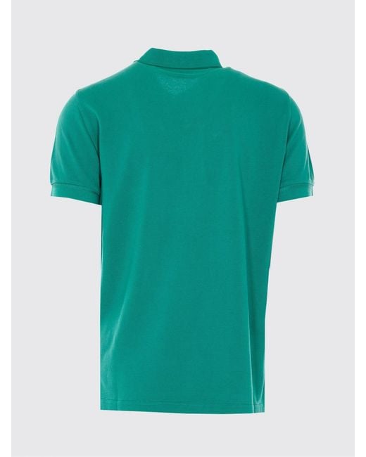 Tom Ford Green Cotton Blend Polo Shirt for men