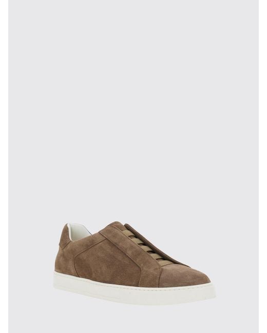 Doucal's Brown Trainers for men
