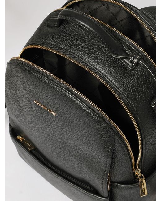 Michael Kors Black Sable Grained Leather Backpack