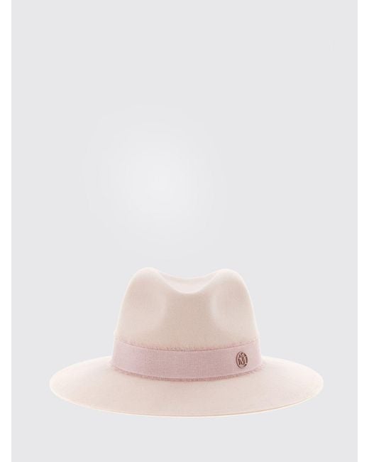 Maison Michel Pink Hat
