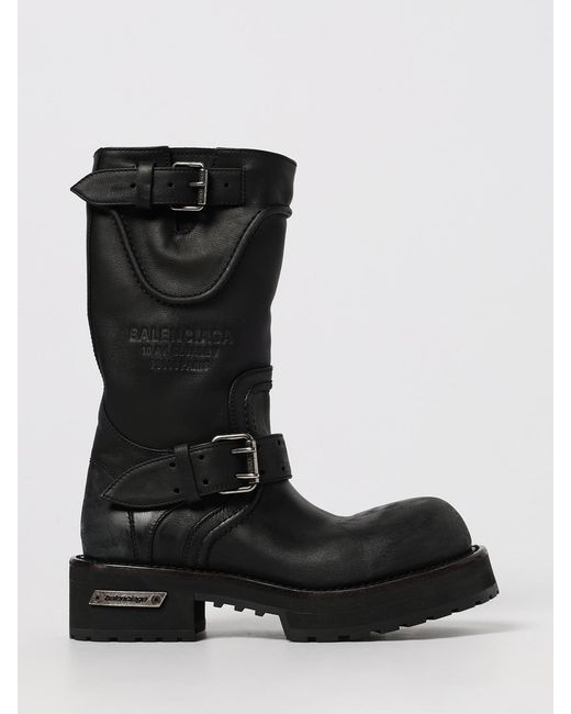 Balenciaga Black High Boots