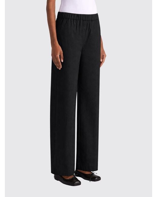 Liviana Conti Black Julian Cotton Trousers