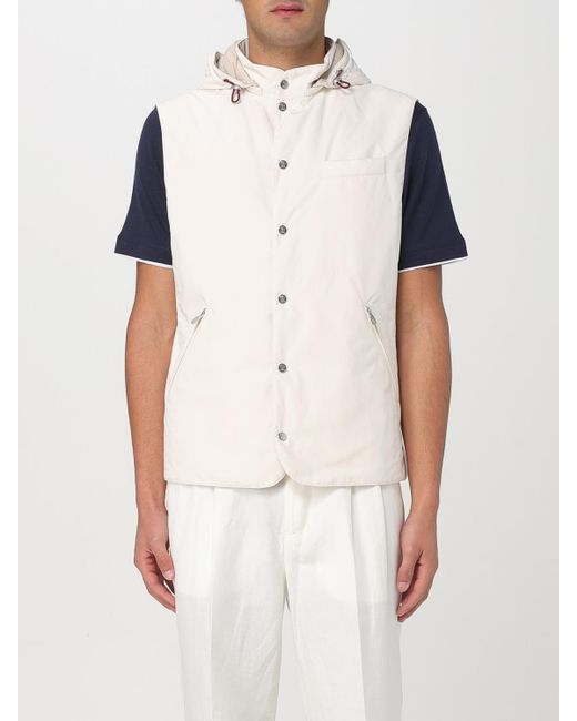 Brunello Cucinelli Weste Herren in White für Herren