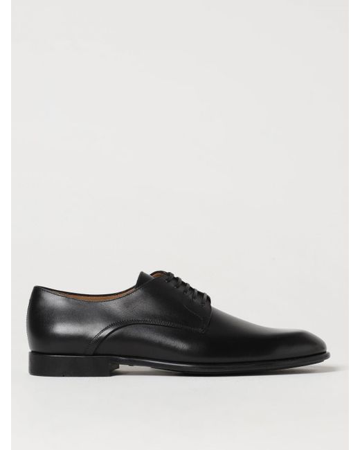 Ferragamo Black Brogue Shoes for men