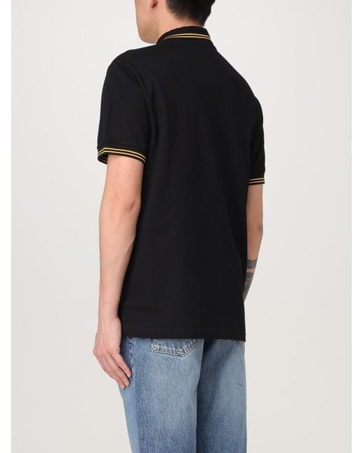 Polo Homme Versace pour homme en coloris Black