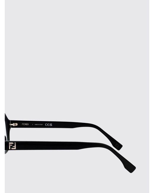 Fendi White Tortoiseshell Acetate Optical Glasses for men
