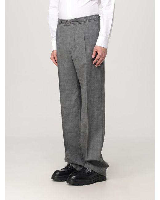 Versace Gray Trousers for men