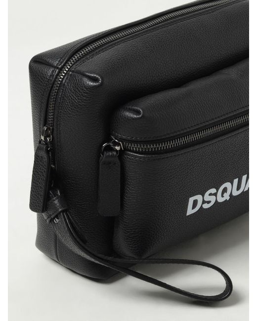 DSquared² Black Cosmetic Case for men