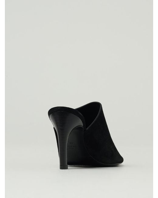 Totême  Black Flat Sandals