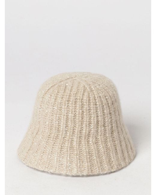 Brunello Cucinelli Natural Hat