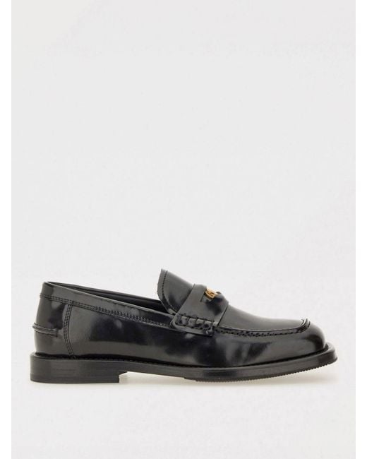 Moschino Couture Black Mokassins Damen
