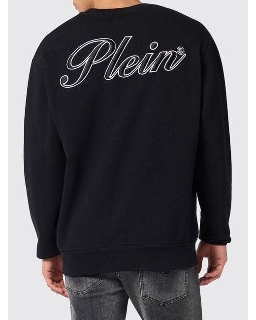 Philipp Plein Blue Sweatshirt for men