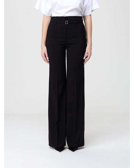 Sportmax Black Crêpe Palazzo Trousers