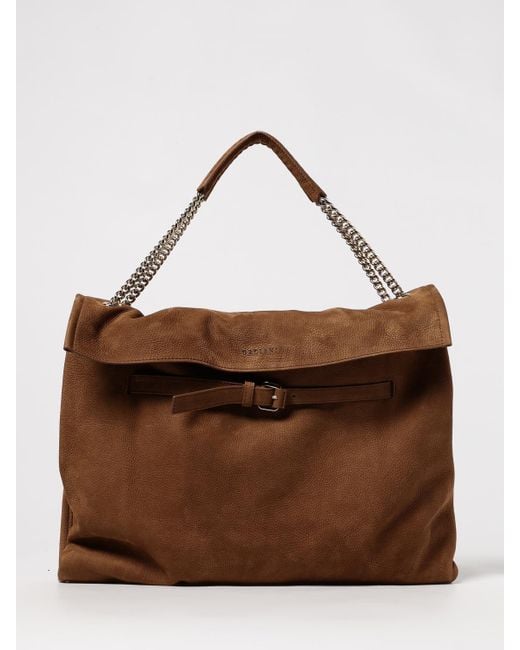 Orciani Brown Handtasche Damen