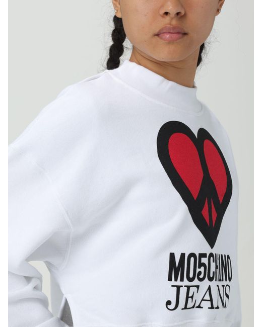 Pull Moschino Jeans en coloris White
