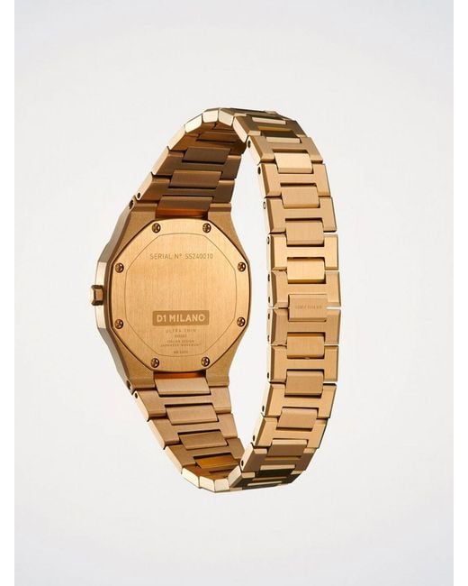 D1 Milano Metallic Watch