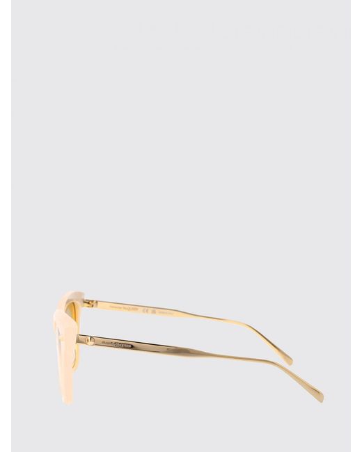 McQueen Metallic Am0483S 004 Gradient Sunglasses
