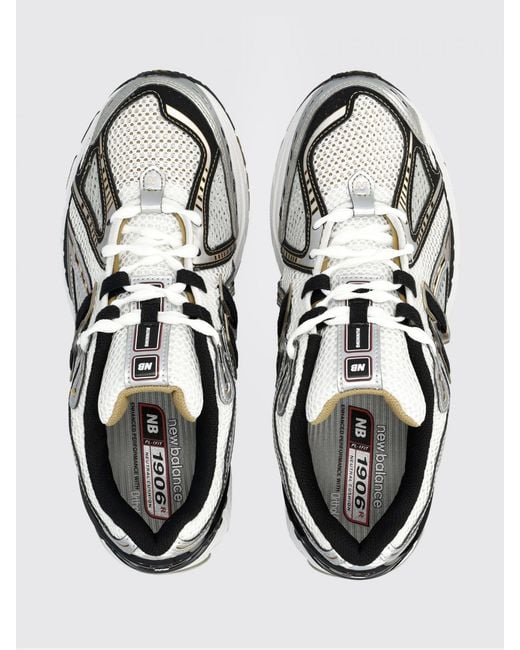 New Balance White 1906R Mesh And Rubber Sneakers for men