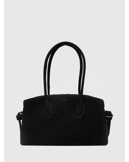 Yuzefi Black Shoulder Bag