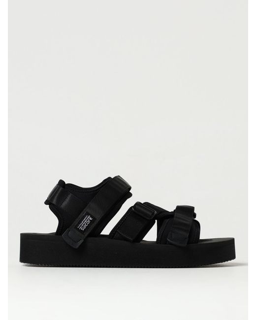 Suicoke Black Sandals for men