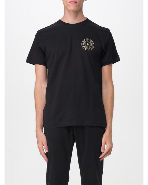Versace Jeans Couture Black T-Shirt for men